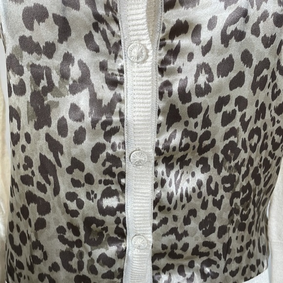 Lucky Brand | Leopard Print Blouse - Picture 3 of 5